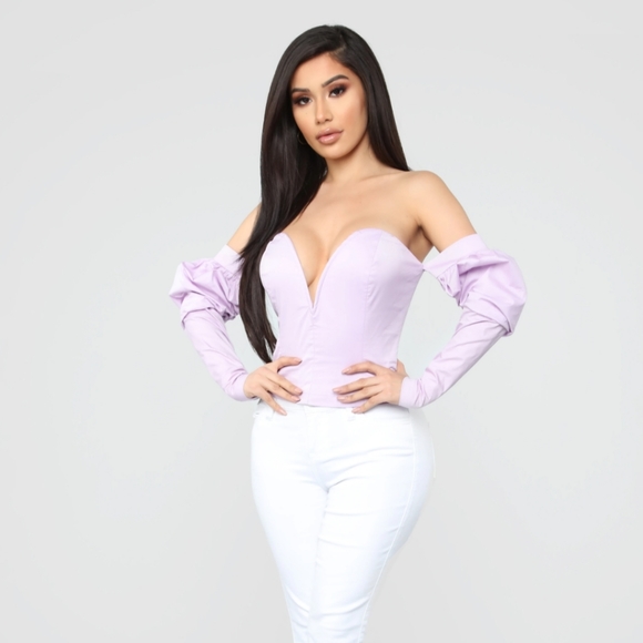 NWT "deep V" shirt - Picture 2 of 3